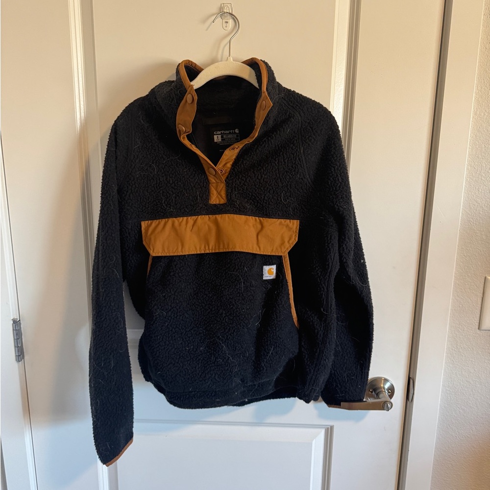carhartt t snap fleece pullover!